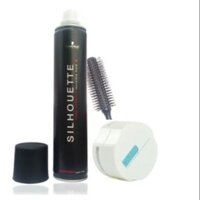 Combo gôm xịt tóc SILHOUETTE VÀ SÁP COLONNA tặng kèm lược tạo kiểu