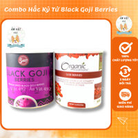 Combo Hắc Kỷ Tử Black Goji Berries-Câu Kỷ Tử Organic Goji Berries