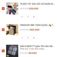 combo hành khách đặt