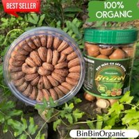 Combo hạt điều rang muối Bazan 500gram hạt macca sấy khô 500gram