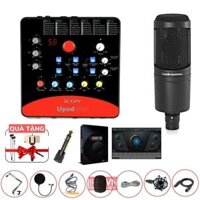 Combo hát live icon upod pro micro at2020
