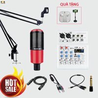 Combo Hát Live Mixer Mickle E4 Và Micro Takstar PC K320