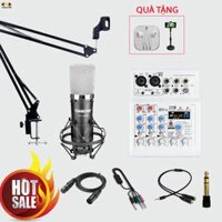 Combo Hát Live Mixer Mickle E4 Và Micro Takstar PC K600