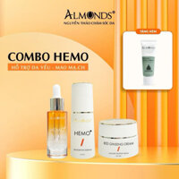 Combo hemo trị giãn mao mạch và nám máu