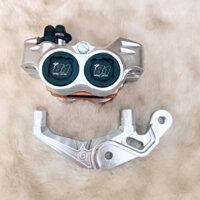 COMBO HEO PÁT SIÊU RẺ_Heo 81 cnc đen kèm pát trước RAIDER/ SATRIA đĩa 260-267mm