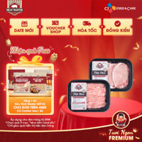 Combo Heo tiết kiệm Thịt xay - Cốt lết Meat Master (400G) - Thịt heo tươi