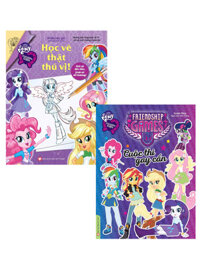 Combo Hình Dán My Little Pony - Rainbow Rocks (Bộ 2 Cuốn)