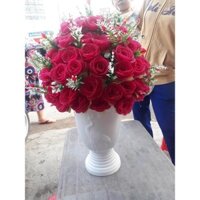 COMBO HOA HỒNG GẤM ĐIỂM + 1KG KẼM