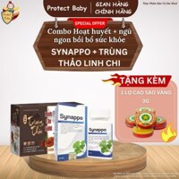 Combo Hoạt huyết - Ngủ ngon [tặng cao sao vàng 3g]