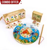 Combo: Học mà chơi Chơi mà học 3 Winwintoys 7-90505