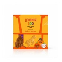 Combo hộp bánh Qui Bơ và Cacao Leibniz Zoo 200 g + Quà tặng dây chuyền HLW