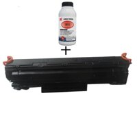 Combo Hộp mực 85A cho máy in HP P1102 + 1 chai mực đổ