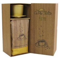 Combo: Hộp quà Cafe chồn 500g + Bột kem pha cà phê