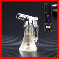 Combo Hộp Quẹt Bật Lửa Khò 1 Tia BK854 Dùng Gas Cao Cấp  Tặng Bình Gas Chuyên Dụng Cho Bật Lửa