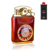 Combo Hộp Quẹt Bật Lửa Xăng Đá Ốp Gỗ Z592-210, Kiểu Dáng Độc Đáo Mới Lạ  Tặng Bình Xăng Chuyên Dụng Cho Bật Lửa  Giao Màu Ngẫu Nhiên