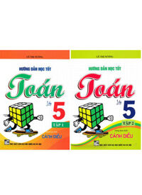 Combo Hướng Dẫn Học Tốt Toán Lớp 5 - Tập 1 + Tập 2 (Bám Sát SGK Cánh Diều) (Bộ 2 Cuốn)