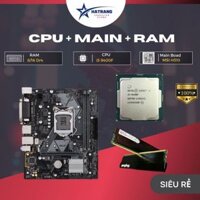 Combo i5 9400f + Main H310, B360, B365, Z370 Z390 chạy socket 1151V2, combo i5 8400