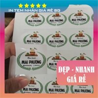 [Combo] In decal giấy cán màng bóng