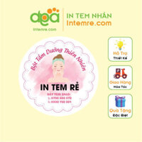 Combo In Tem Nhãn Decal Sữa Chống Nước Intemre.com Cắt Sẳn Sl: 500 - Kt: 3cm