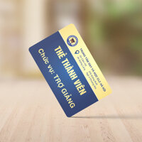 Combo in thẻ nhân viên, thẻ VIP, - In Thẻ Nhựa PVC