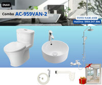 Combo INAX AC-959VAN – Chậu bàn đá