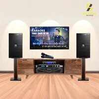 Combo Karaoke Gia Đình : JBL 4012 G2, Đẩy Crown XLi3500 ,Vang KX180A , Micro VM300