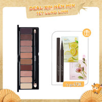 Combo Kẻ Viền Mắt & Bảng màu mắt CLIO PRO LAYERING EYE PALETTE 02 HANDCRAFT