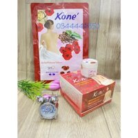 combo kem body Kone + kích trắng Kone + tắm trắng Kone