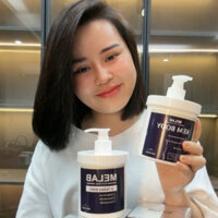 Combo Kem  BODY Ủ Lười Dưỡng Trắng MELAB  450Ml/hộp TẶNG TẨY DA BODY