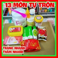 Combo kem body13 món Trắng Da Velvet 3C3 Abutine  không bết rít Hiệu quả rõ rệt sau 5 ngày sử dụng