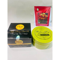 Combo kem bong da vs kem dưỡng da mềm mịn