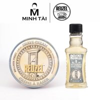 Combo kem cạo râu Reuzel Shave Cream , Reuzel After Shave