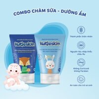 Combo Kem chàm sữa và Kem dưỡng ẩm Kutieskin cho bé
