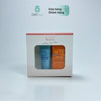 Combo kem chống nắng Avène 5ml+sữa rửa mặt Ducray 5ml