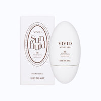 Combo Kem chống nắng VIVID SUN FLUID và Kem nâng tone VIVID TONE UP Be'Balance ( 50ml )