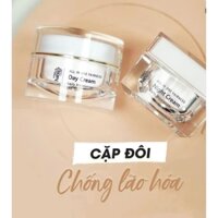 Combo kem dưỡng da ngày và đêm RIORI Whitening Skin 30g