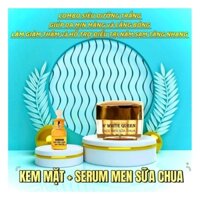 COMBO KEM FACE MEN SỮA CHUA