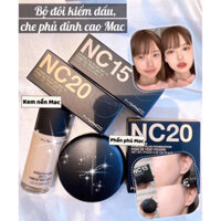 Combo Kem Nền MAC NC + Hộp Phấn MAC NC