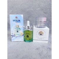 Combo Kem NGỌC TRAI ĐEN 2in1 Trắng Da Giữ Ẩm 12g