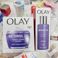Combo Kem + Serum Olay Regenerist RETINOL 24 hàng Mỹ
