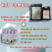 COMBO Kem Tan Mỡ Lạnh BodyFat Cream + Liệu trình giảm mỡ Toàn Thân SlimBodyFat