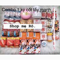 combo kem  tẩy mạnh ,thấm nhanh (được 1 ký kem)