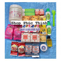 combo kem trắng da body có serum aha trắng nhanh (tặng muỗng kem )