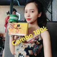 Combo kem trắng da + tắm trắng cam