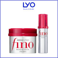 Combo Kem Ủ Tóc & Dầu Dưỡng Tóc Shiseido Fino Premium Touch Cấp Ẩm, Giúp Tóc Chắc Khỏe Bóng Mượt Nhật Bản 230g & 70ml