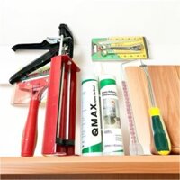 Combo keo chít mạch ,keo chà ron gạch epoxy 2 thành phần, chống thấm, bám bẩn  - Vinmax