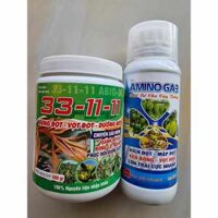 Combo Kéo Đọt, Mập Đọt, Xanh Dày Lá - Amino GA3 500ML + 33 11 11 500G