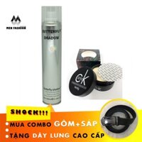 Combo Keo Vuốt Tóc Butterfly Shadow 320ml + Sáp Vuốt Tóc CK, Tặng Dây Lưng Cao Cấp
