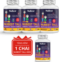 [Combo Kết Hợp] TPBVSK hỗ trợ Tăng Chiều Cao 2 NuBest Tall và 1 NuBest Tall Kids tặng 1 NuBest Tall Kids