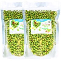 Combo Khách Sỉ 5KG đậu hà lan rang tỏi ớt và đậu hà lan sấy phô maiTâm Đức Thiện Combo 10 Túi 500GR Đồ Ăn Vặt